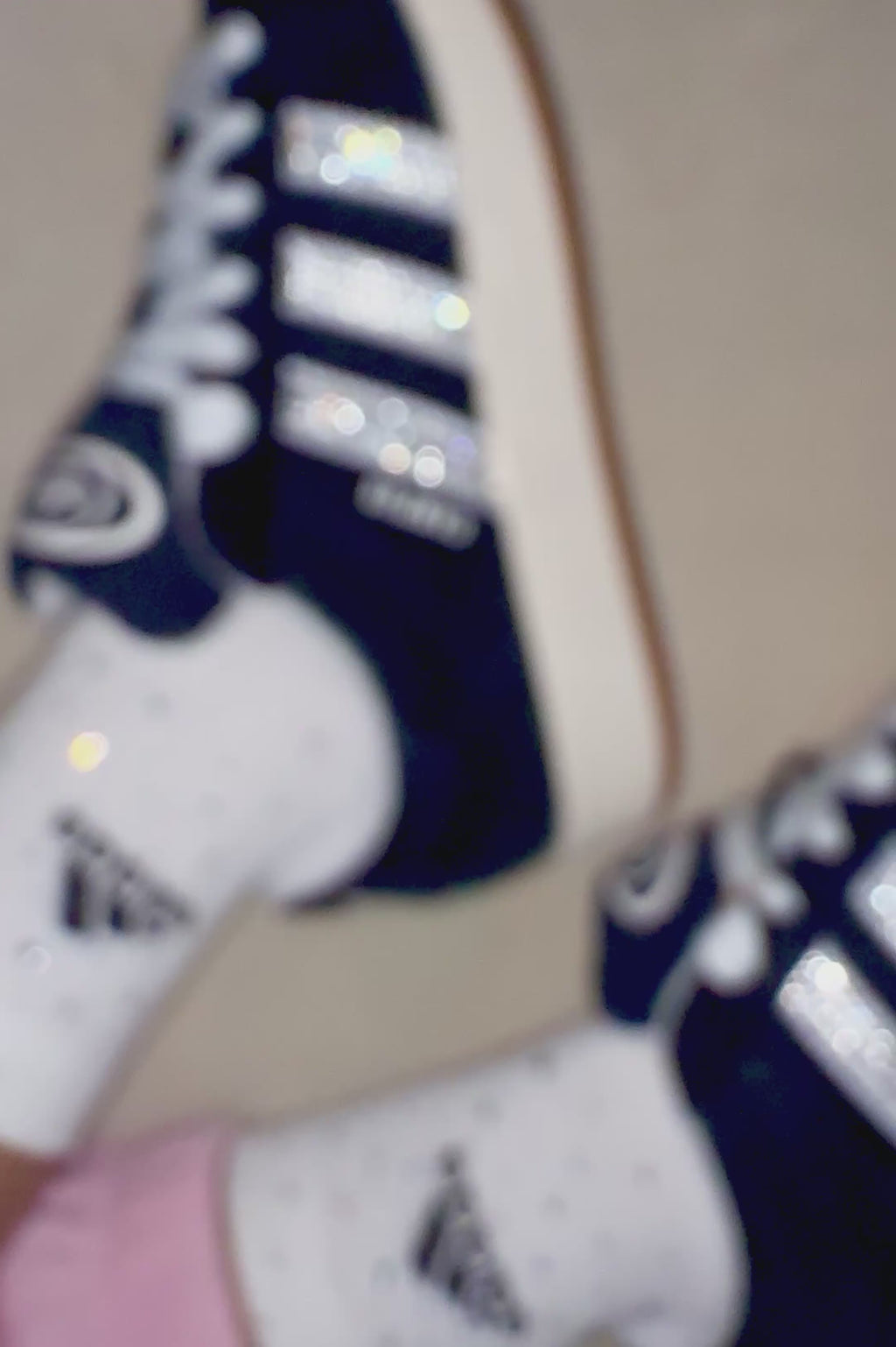 Adidas Campus Black Diamond Argento